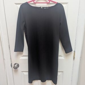 GAP Black Long Sleeve Dress